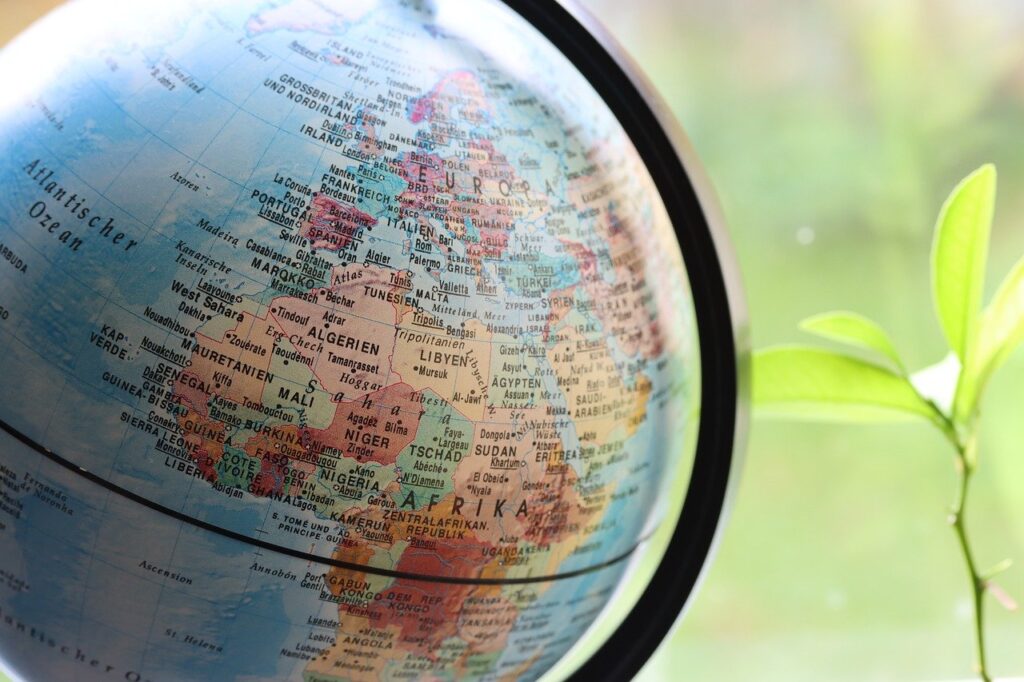 africa, growth, development, plant, light, boom, business, world map, nature, stock exchange, globe, map of the world, world, continent, earth, geography, map, europe, world market